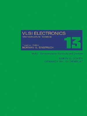 cover image of Metal – Semiconductor Contacts and Devices